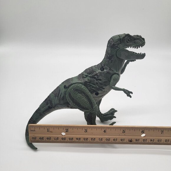 Kid Galaxy Tyrannosaurs Rex T-Rex Posable Dinosaur Action Toy Light and Sound - Picture 8 of 8